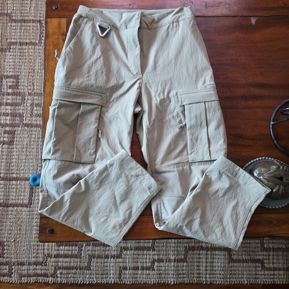Beige Cargo Pants